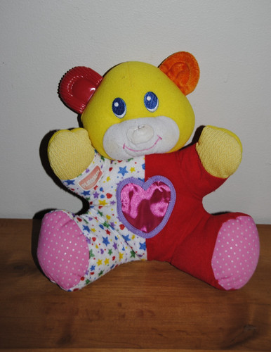 Doudou peluche ours playskool - ours,