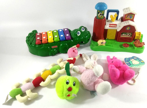 Lot jouets peluches fisher - lot, de